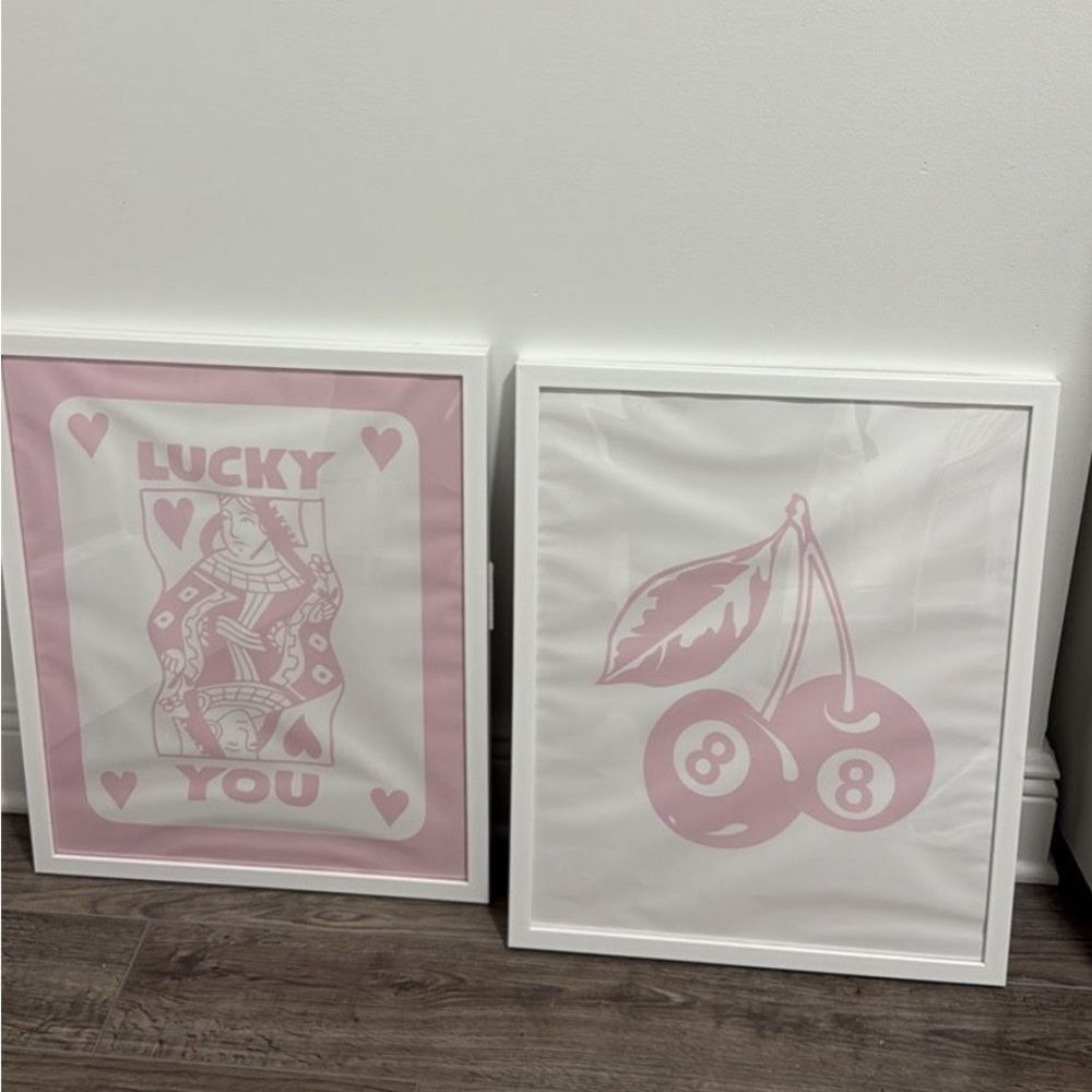 16x20 pink wall art prints